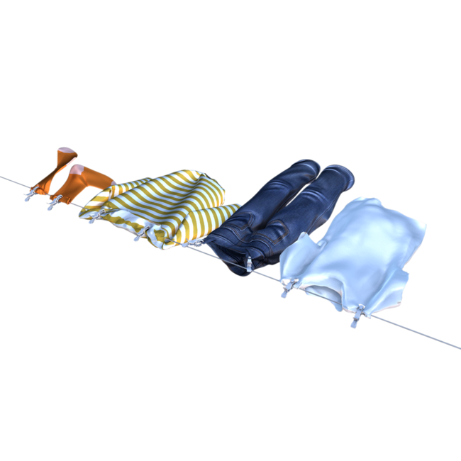 Fixclip FIXCLIP MINI 16-PACK WHITE