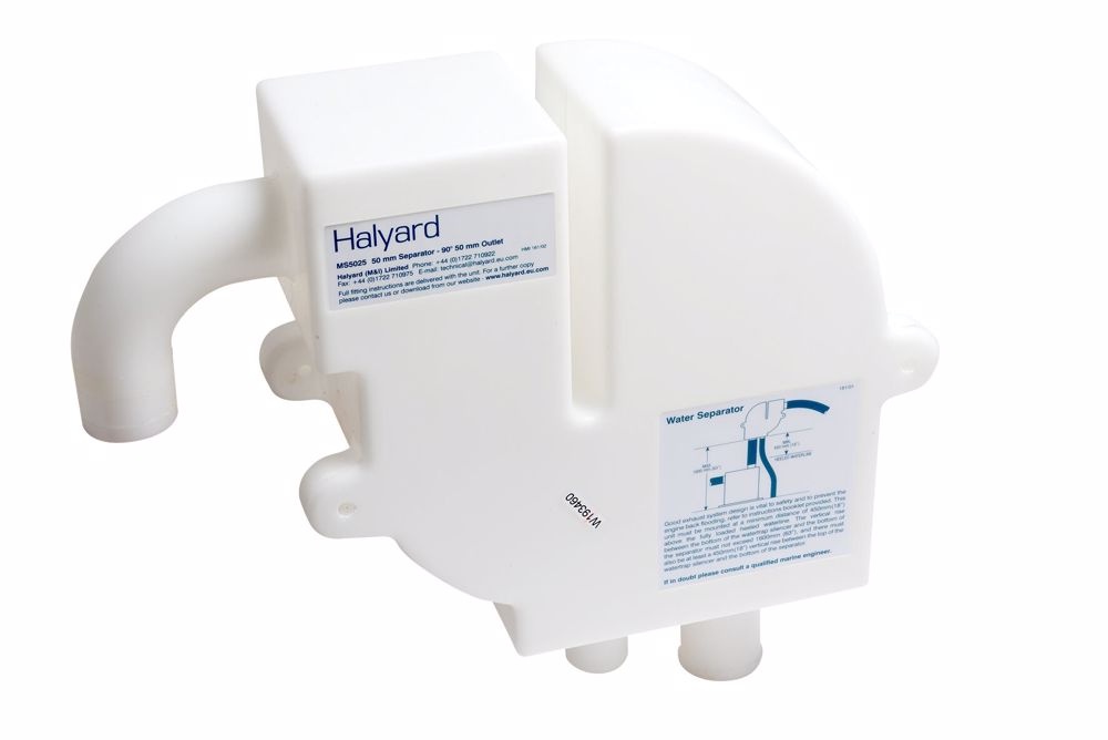 Halyard HMI WATERSEPARATOR 63/60MM-90 GRADEN UITGANG