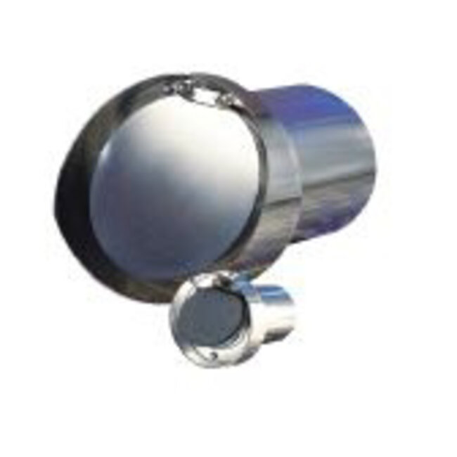 Halyard RVS HUIDDOORVOER + KLEP 2"/51MM