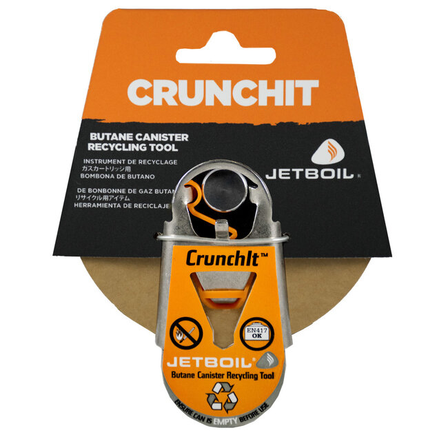 JetBoil CRUNCHIT FUEL CANISTER RECYCLING TOOL