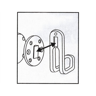 Lalizas RAILING SUPPORT VOOR STORE-ALL, ANTRACIET