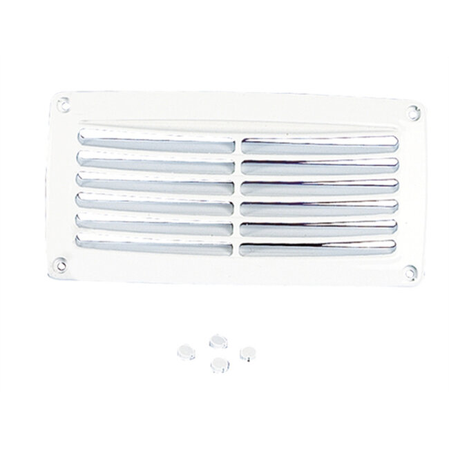 Nuova Rade VENTILATIEROOSTER 118X118MM, WIT