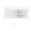 Nuova Rade VENTILATIEROOSTER 118X118MM, WIT