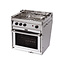 Force 10 RVS 3 PITS OVEN EURO COMPACT