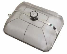 Force 10 PLANCHA RVS ANTI-SPATDEKSEL 34X28CM