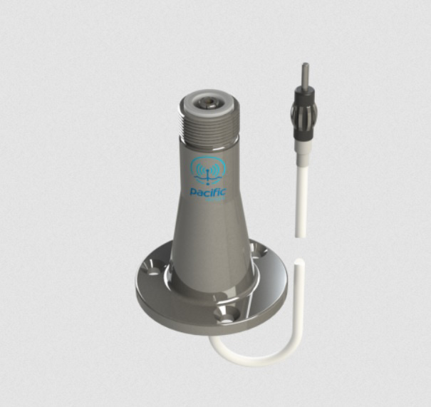 Pacific Aerials SEAMASTER RVS DEKSTEUN+5M KABEL