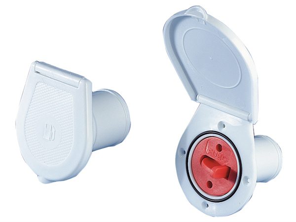 Nuova Rade DEKVULDOP+HOUDER/BENZINE, 38MM-WIT