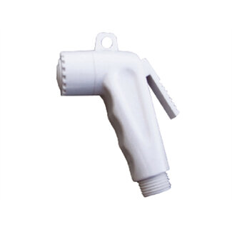 Nuova Rade DOUCHEKOP WIT MET SLANG L= 3 MTR