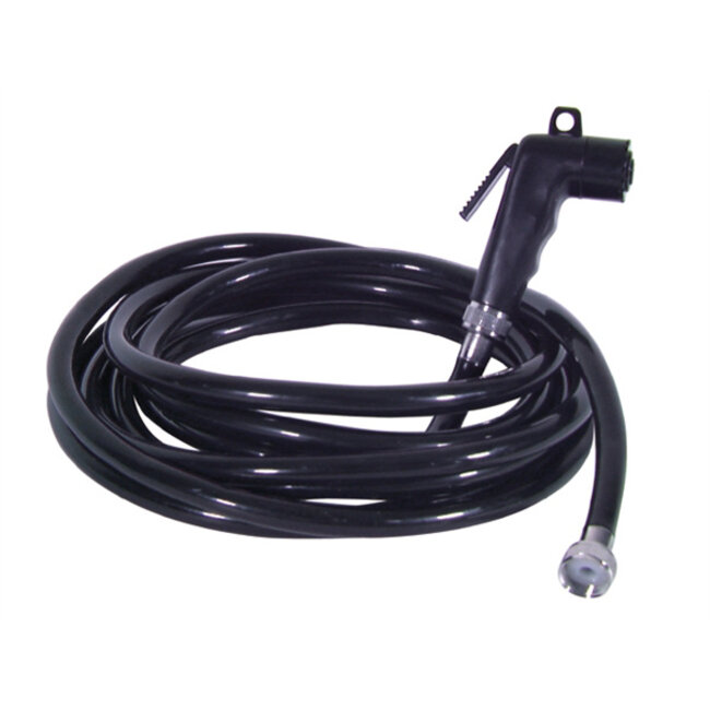 Nuova Rade DOUCHEKOP WIT MET SLANG L= 5 MTR