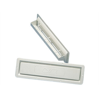 Nuova Rade VENTILATIEROOSTER 42X12 CM INB. WIT