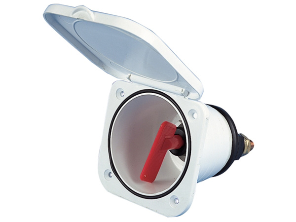 Nuova Rade ACCUSCHAKELAAR MET HOUDER, WIT