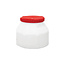 Nuova Rade WATERDICHTE CONTAINER, WIT/ROOD, 6 LITER