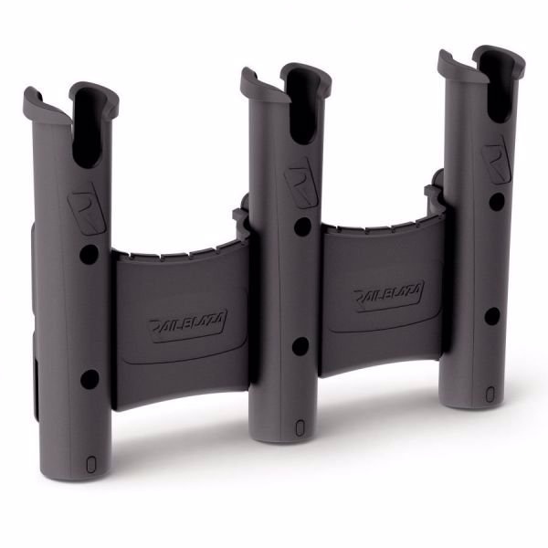 Railblaza RAILBLAZA RODSTOW ROD HOLDER TRIPLE ZWART MET BAKJE