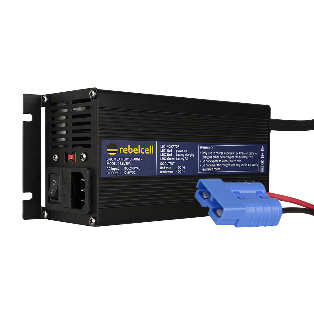 Rebelcell ACCULADER 12.6V20A LI-ION - VOOR OUTDOORBOX 12.50AV/12.70AV