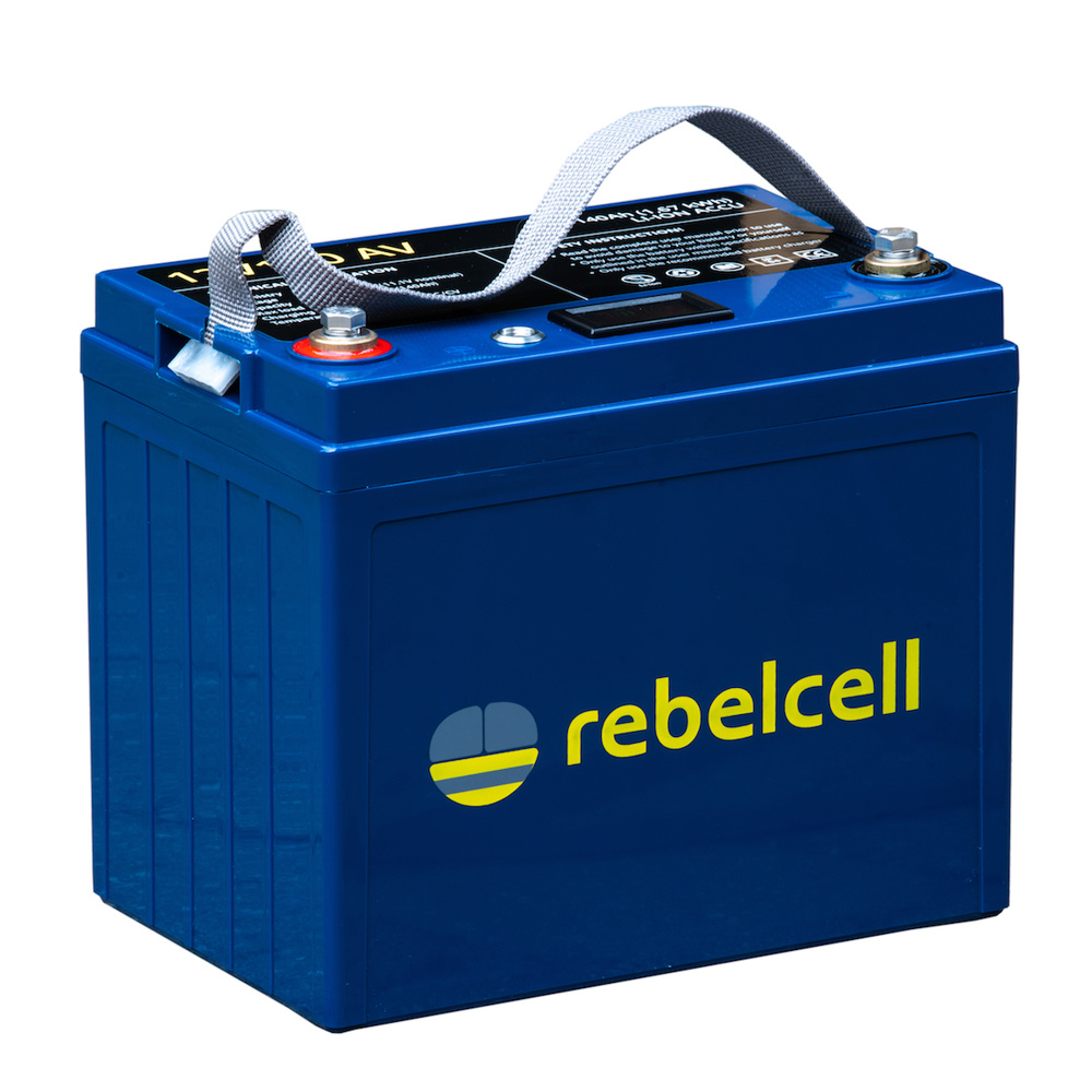 Rebelcell 12V140 AV LI-ION ACCU (1,67 KWH) 9.0-12.6V
