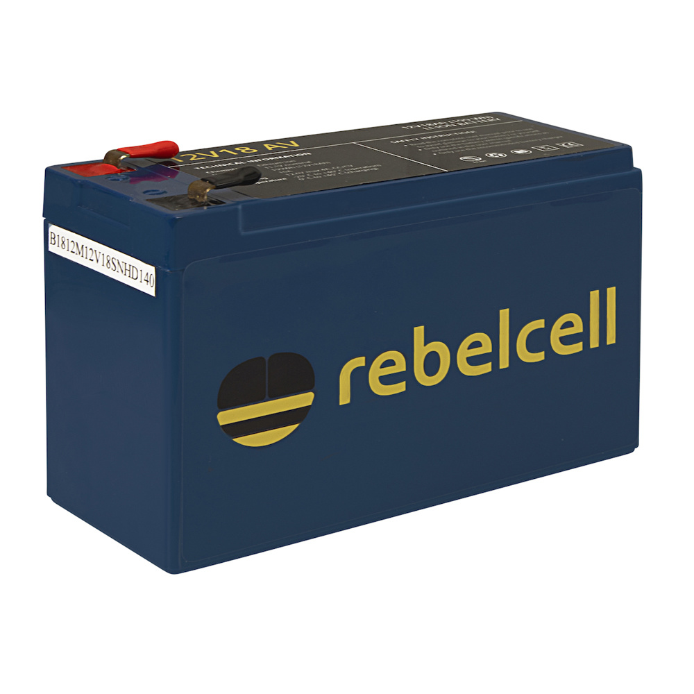 Rebelcell 12V18 AV LI-ION ACCU (199 WH) 9.0-12.6V