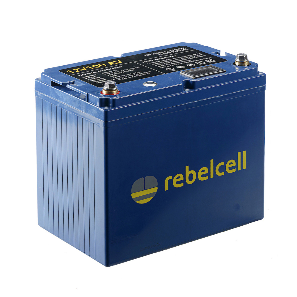 Rebelcell 12V100 AV LI-ION ACCU (1,2 KWH) 9.0-12.6V