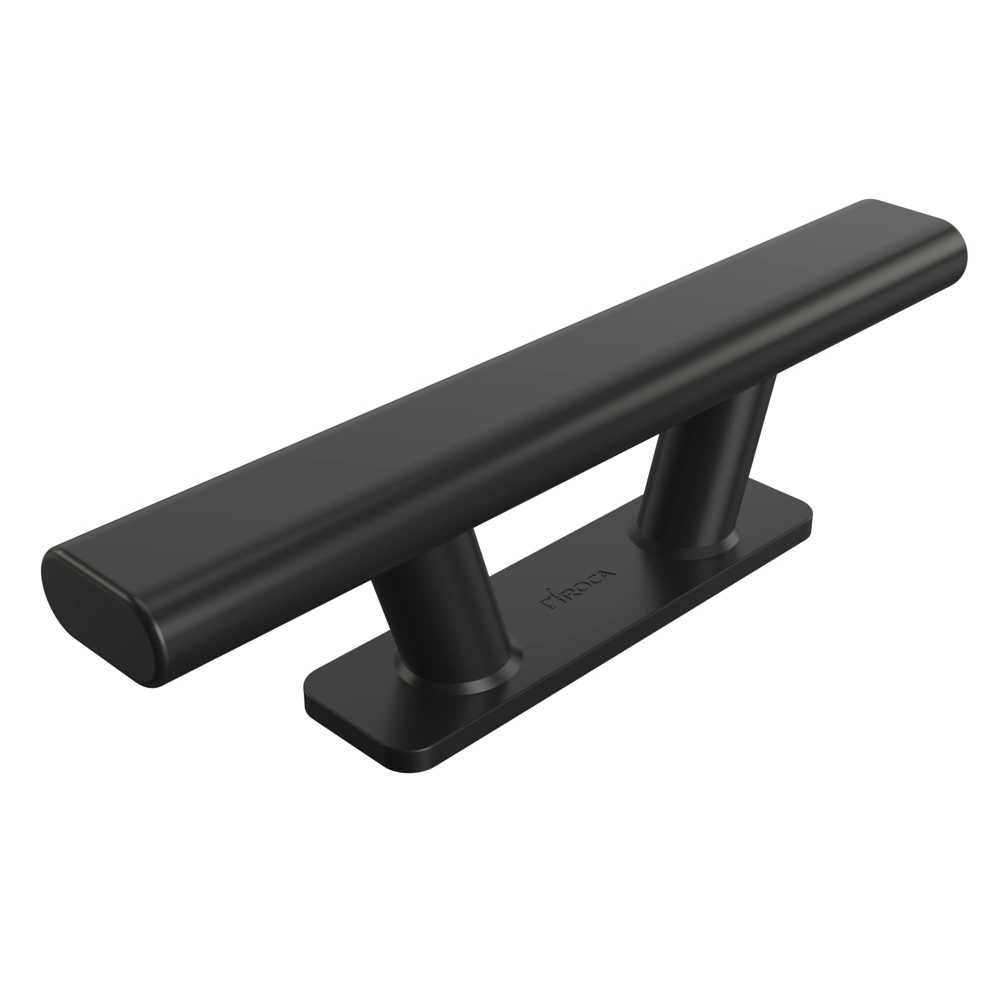 Roca RVS KIKKER ZWART GECOAT, 205X55MM