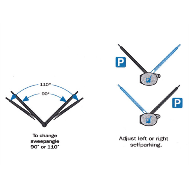 Roca COMPLETE W5 RUITENWISSER 90-110GR