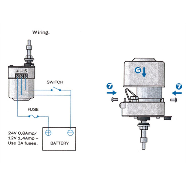 Roca COMPLETE W5 RUITENWISSER 90-110GR
