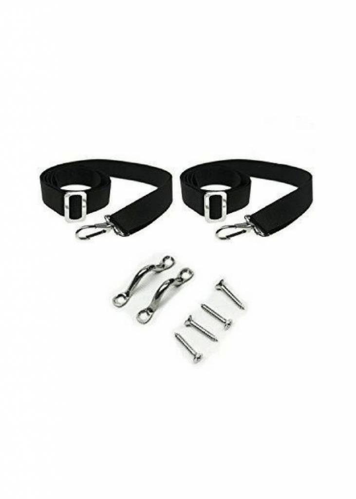 Titan Marine Bimini vervangende riem set - Zwart
