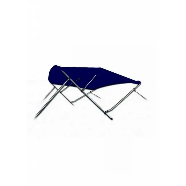 Navishade Aluminium Biminitop 3 bogen - Hoogte 117 - Breedte 137 - 152 cm