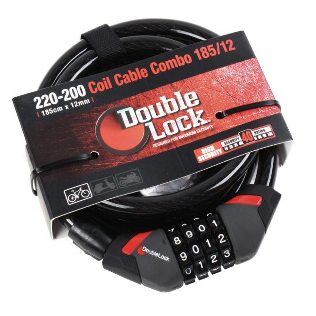 Doublelock Coil Cable Combo 240/12