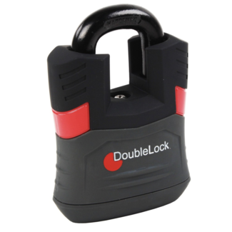 Doublelock Padlock RED