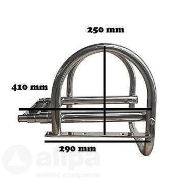 Allpa Inklapbaar en Telescopisch voor Gemakkelijk Gebruik op de Boot