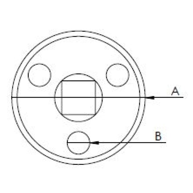 HOLLEX Afdichtstop rvs 50mm