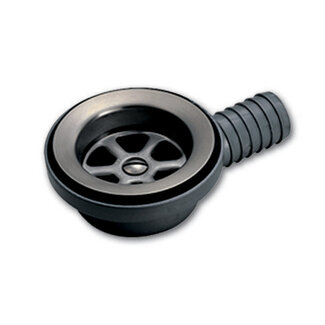 HOLLEX Afvoer haaks 19 mm met plug