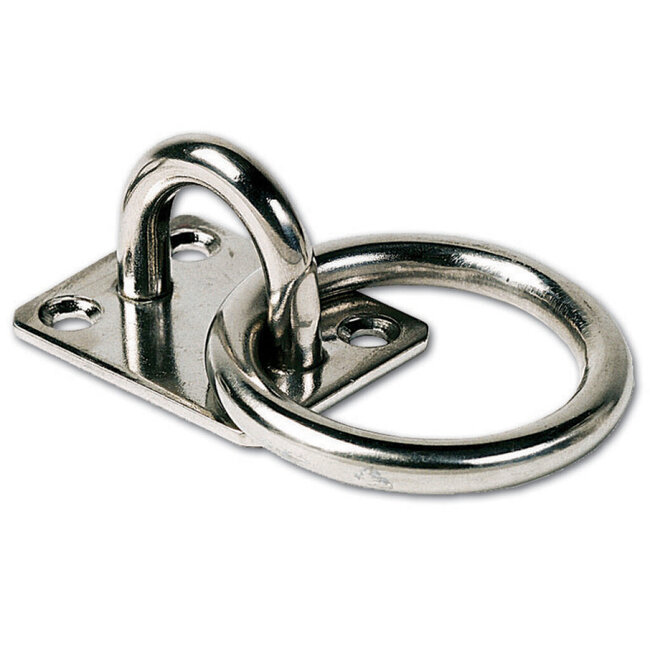 HOLLEX Aanlegring 40x50mm RVS304