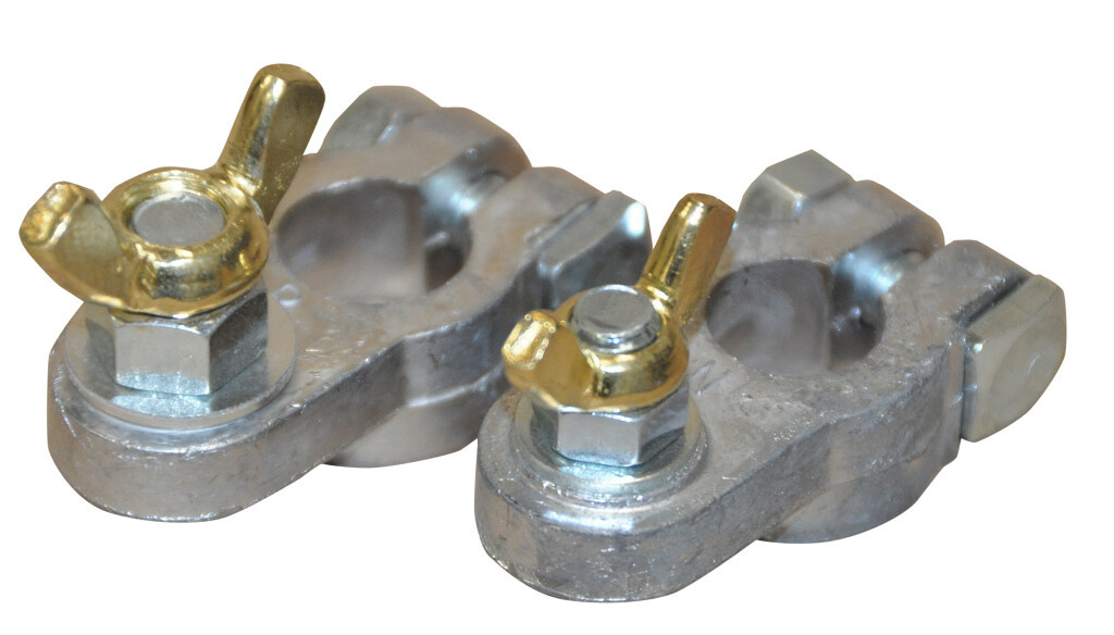 HOLLEX Accuklem Lood Min/Plus (Set van 2)