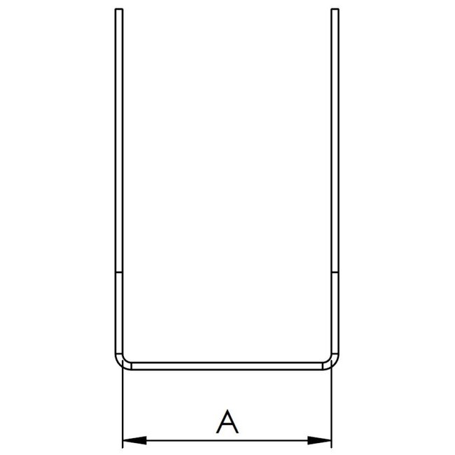 HOLLEX Bekerhouder dubbel 102x138mm