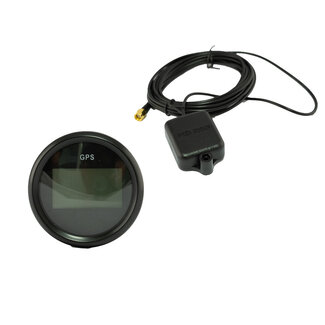 HOLLEX Digitale GPS Snelheidsmeter Zwart 9-32V