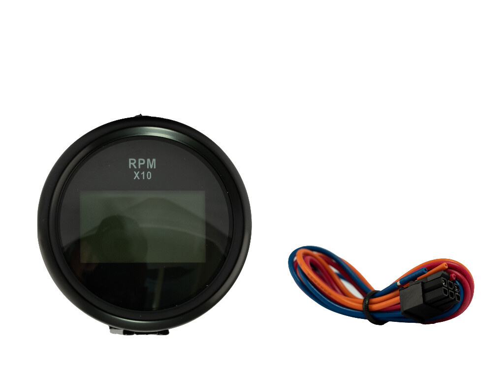 HOLLEX Digitale Toeren/urenteller Zwart 9-32V