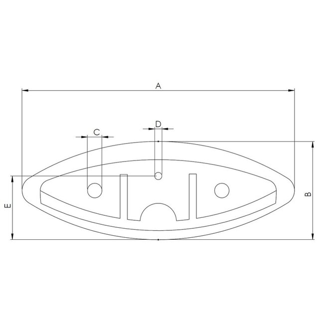 HOLLEX kikker opklapbaar 150mm