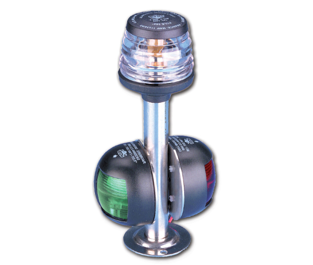 HOLLEX Lantaarn met navigatieverlichting 12V wit