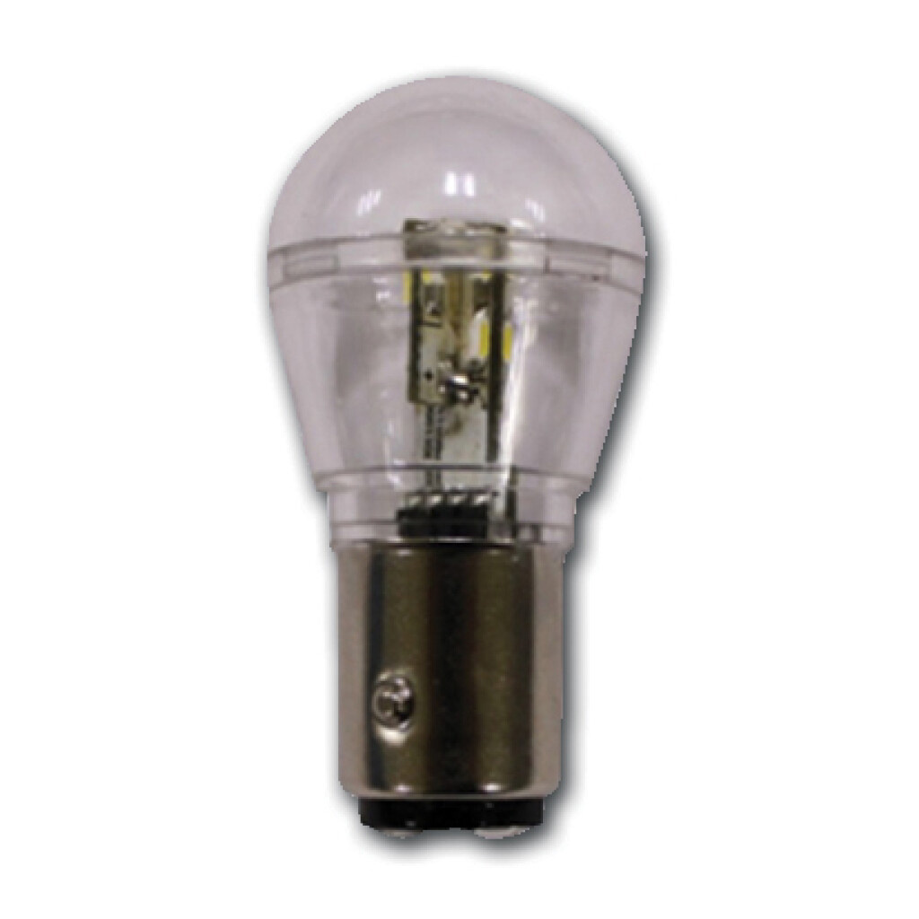 HOLLEX LED Bay15D 10-30V / 0,7W wit / TÜV Keur