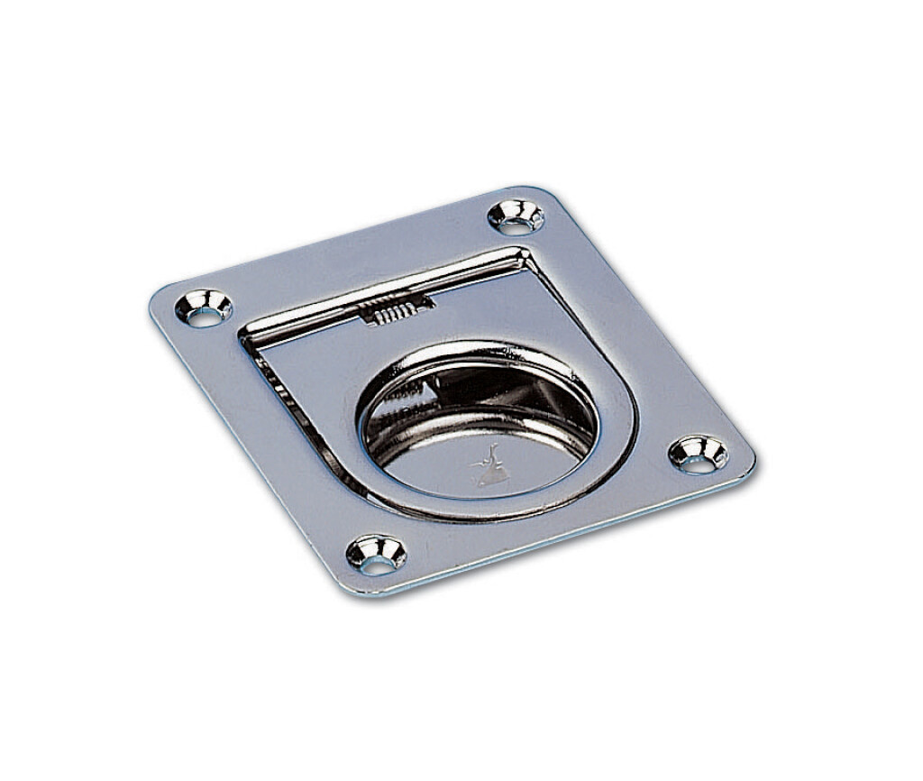 HOLLEX Luikring rvs304 veerbelast 65x55x9mm