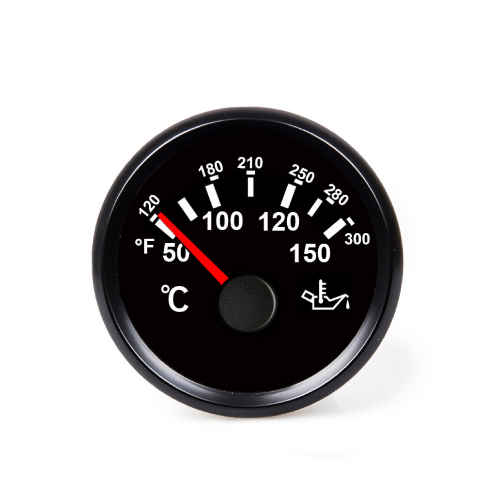 HOLLEX Olietemperatuurmeter Zwart 9-32V 150Β°