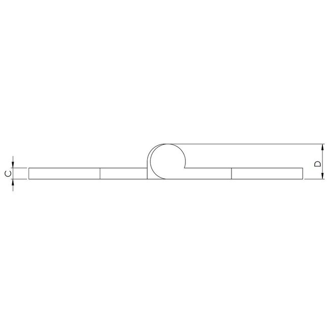 HOLLEX scharnier blind 74x 38,5mm