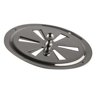 HOLLEX Ventilatierooster 128mm afsluitbaar