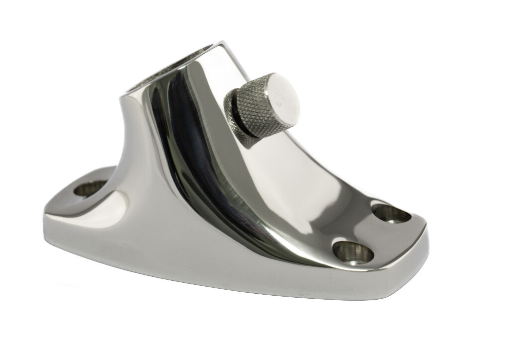 HOLLEX Vlaggenstokhouder 19mm Opbouw AISI316