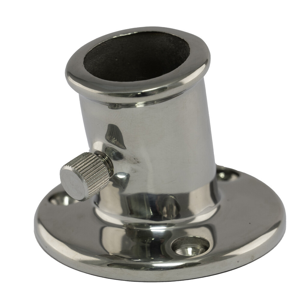 HOLLEX Vlaggenstokhouder 25mm 10Β° AISI316