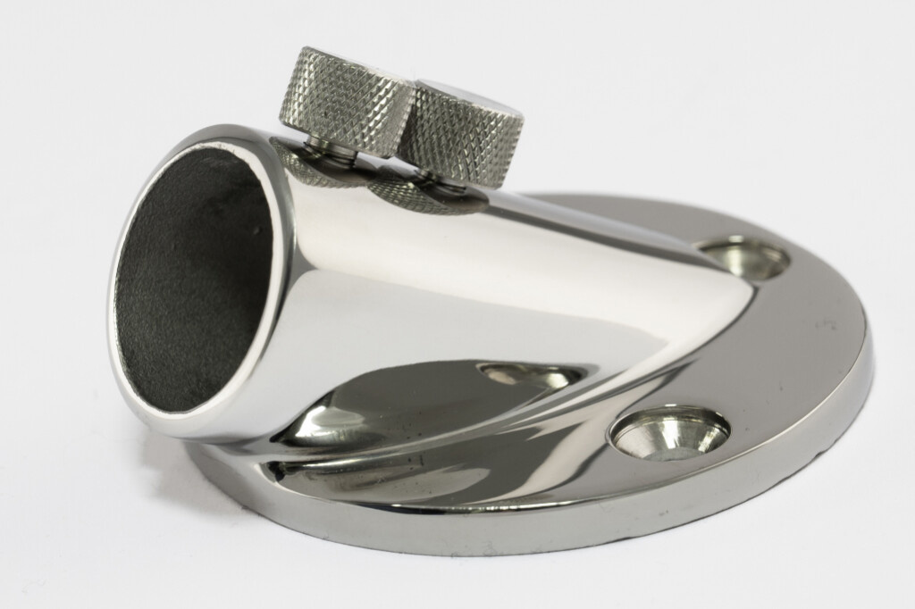 HOLLEX Vlaggenstokhouder 25mm 30Β° AISI316 Spiegel