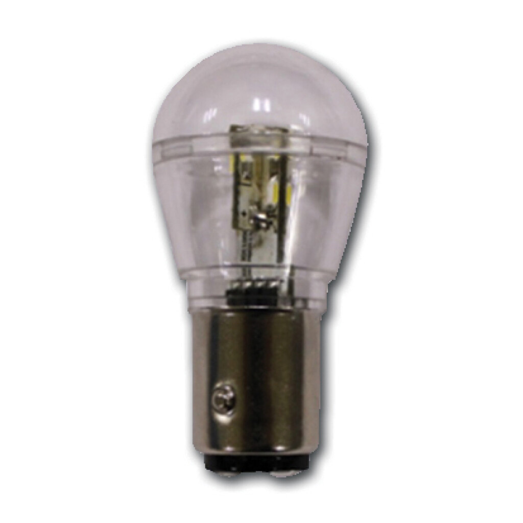 HOLLEX LED BA15S 10-30V / 0,7W WW dimbaar 360Β°