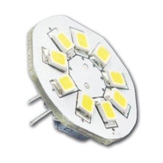 HOLLEX LED G4 10-30V / 1,5W WW 9 LEDS back pin
