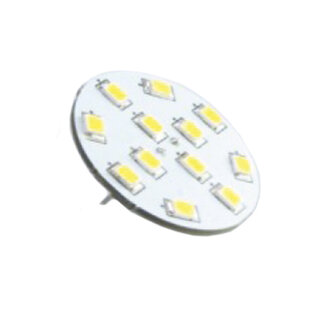 HOLLEX LED G4 10-30V / 2W WW 12 LEDS back pin