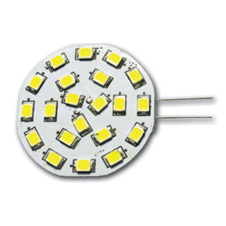 HOLLEX LED G4 10-30V / 3W WW 21 LEDS side pin